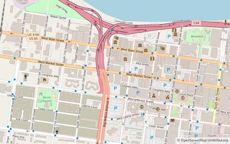 Mark Payton Glass Center location map