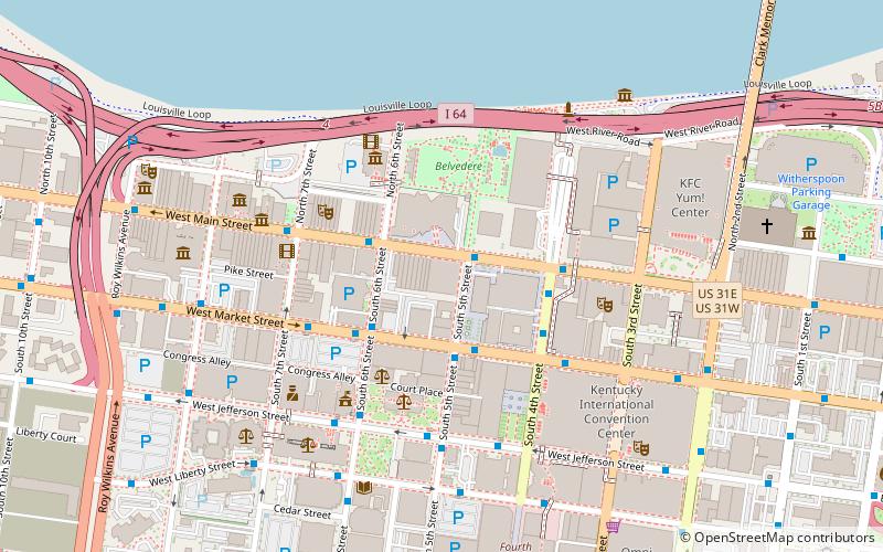 Humana Building location map