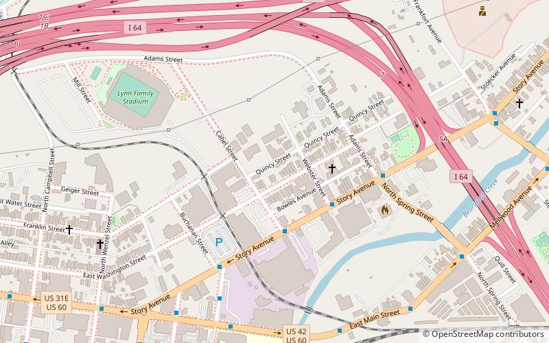 Butchertown location map