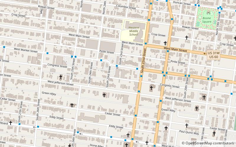 St. Anthony's Catholic Church location map