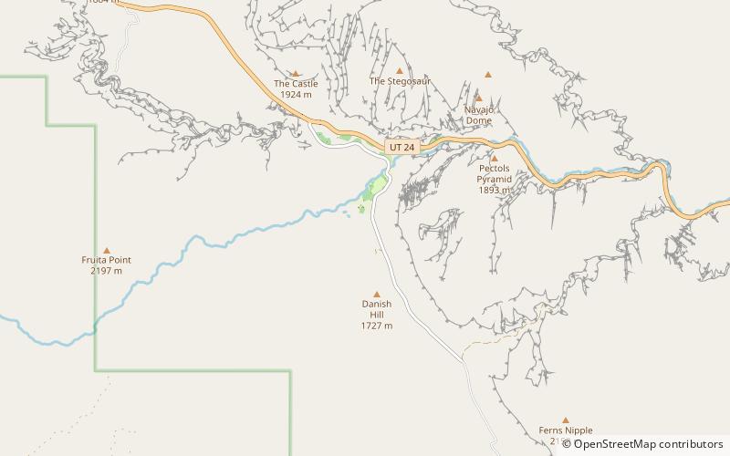 Civilian Conservation Corps Powder Magazine location map