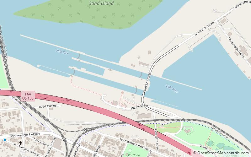 Barrage et écluses McAlpine location map