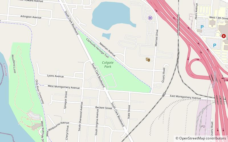Colgate Park location map