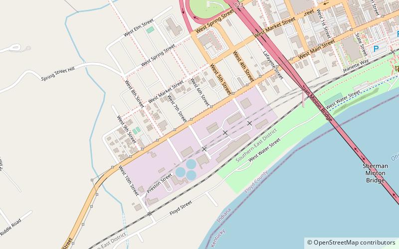 Sweet Gum Stable location map