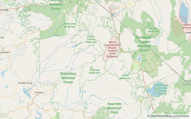 Relief Dam location map