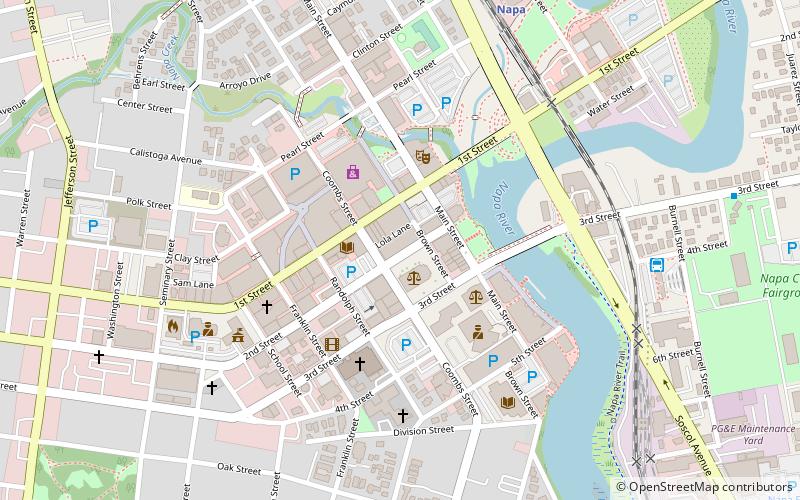 Goodman Library location map