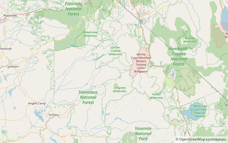 Bennett Juniper location map