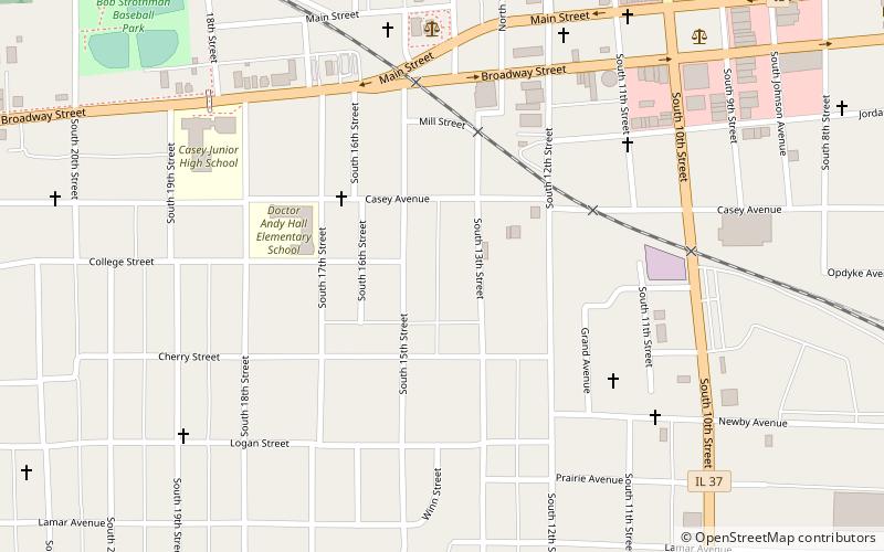 5th District Appellate Court location map