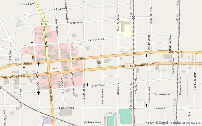 C.E. Brehm Memorial Public Library District location map