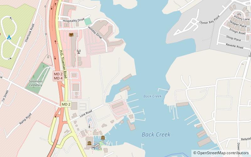 Spring Cove Marina location map