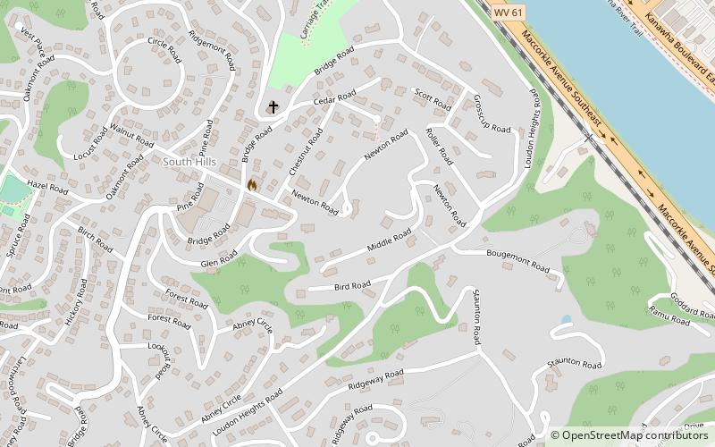 Thomas-McJunkin-Love House location map