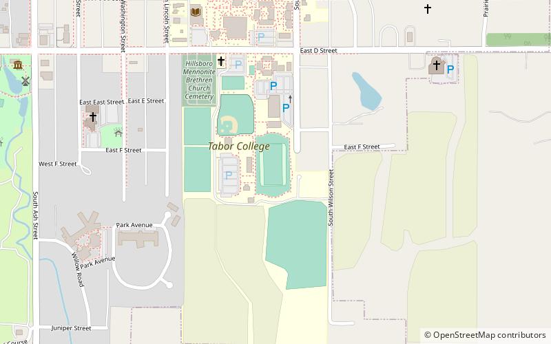 Joel Wiens Stadium location map