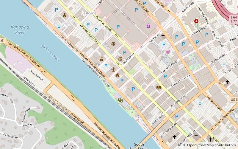 Charleston City Hall location map