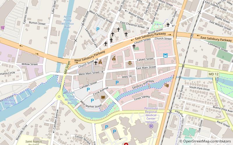 F. Leonard Wailes Law Office location map