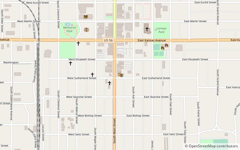 McPherson Opera House location map