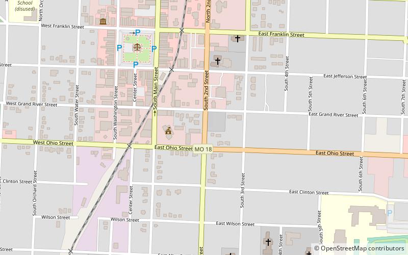 william f and julia crome house clinton location map