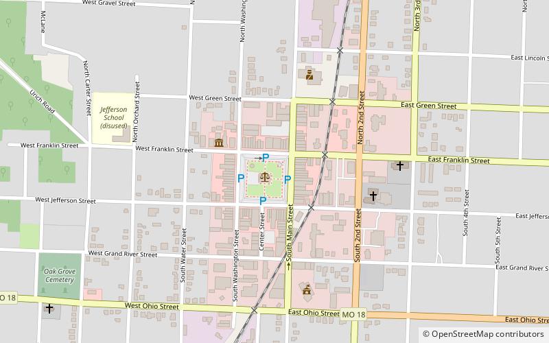 Clinton Square Historic District location map