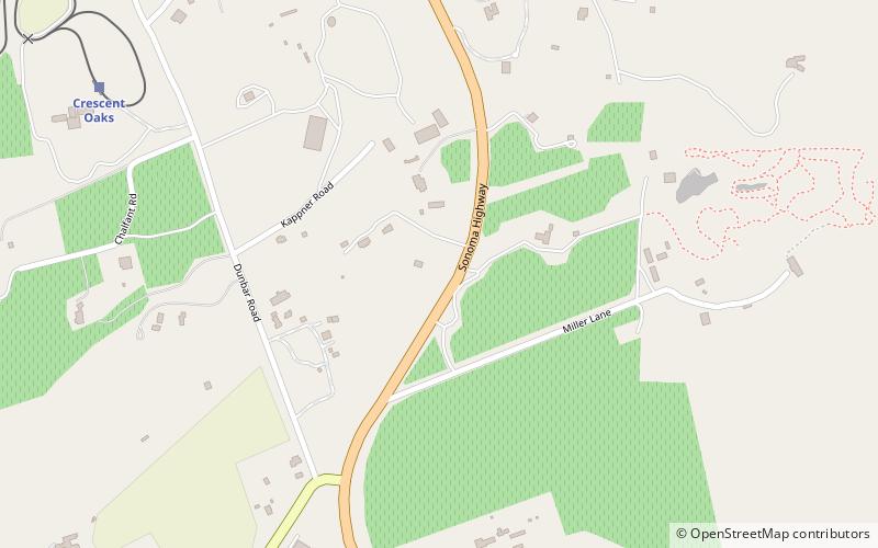 Quarryhill Botanical Garden location map