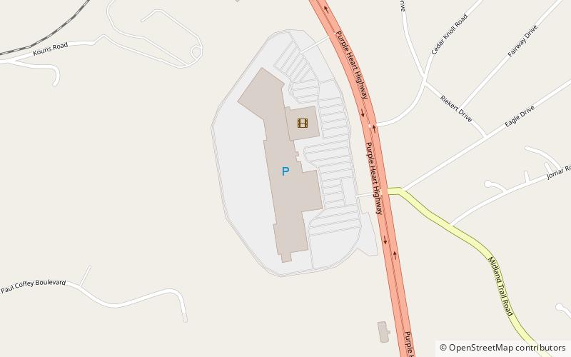 Kyova Tri-State Mall location map