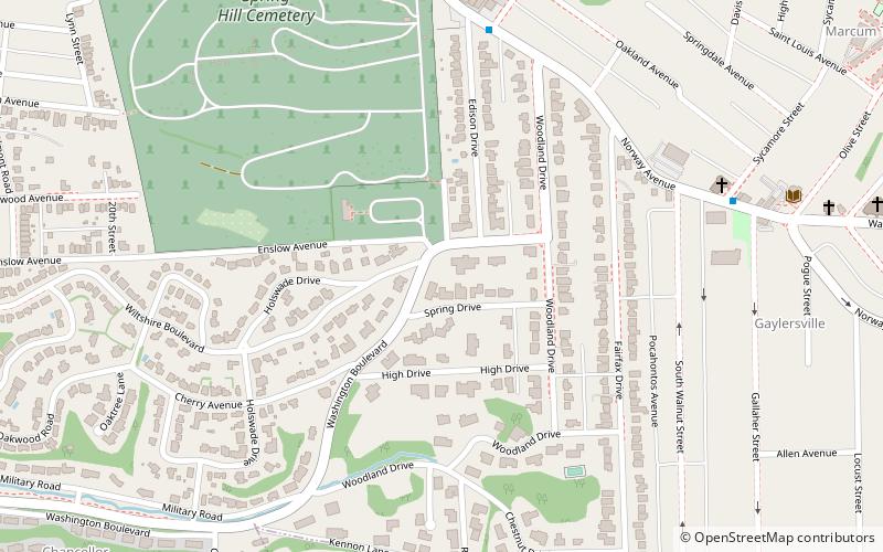 Ricketts House location map