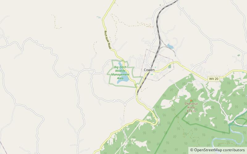 Big Ditch Wildlife Management Area location map