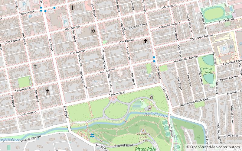 Mortimer Place Historic District location map