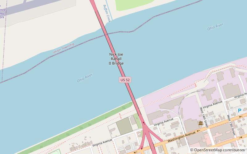 west huntington bridge location map