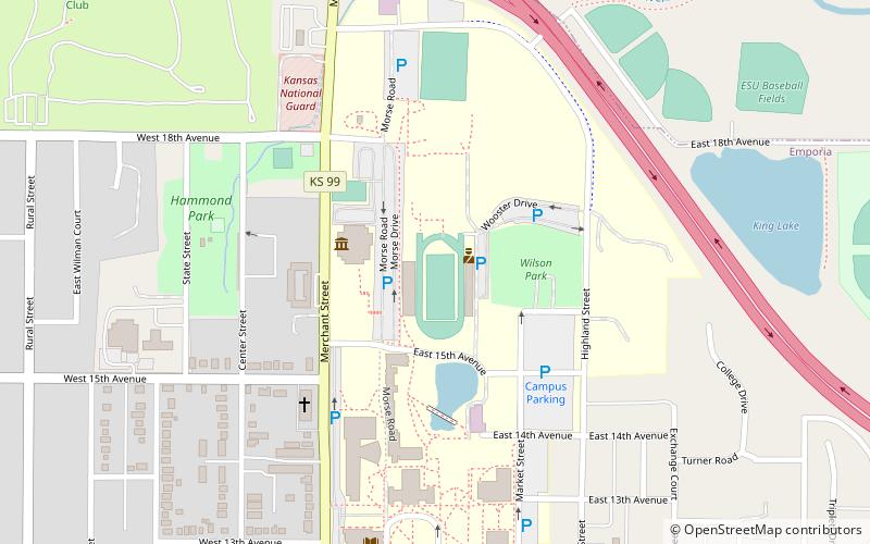 Francis G. Welch Stadium location map