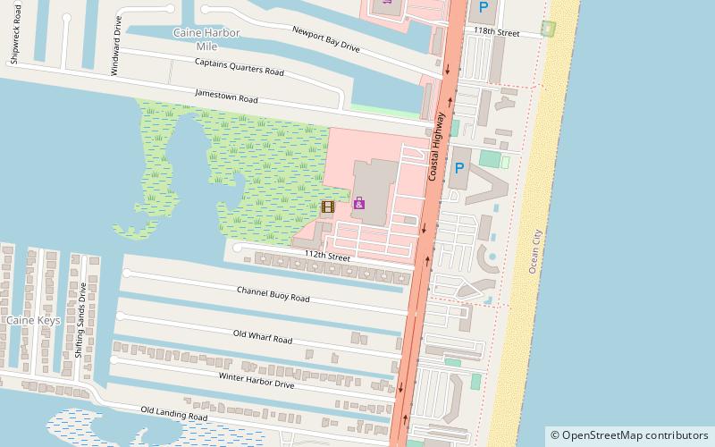 Gold Coast Mall - Ocean City location map