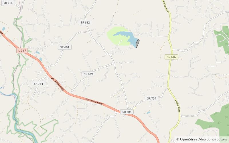 Hartwood Manor location map