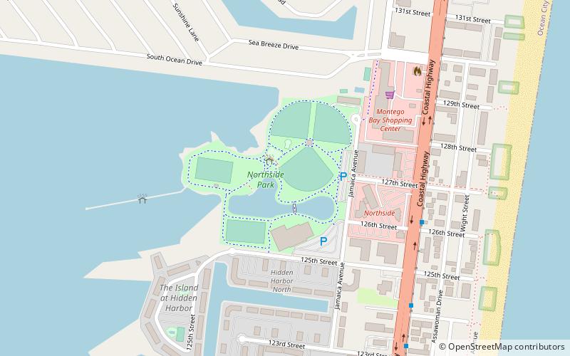 northside park ocean city location map
