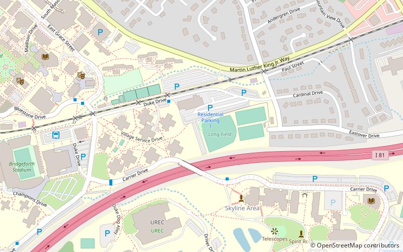 long field at mauck stadium harrisonburg location map