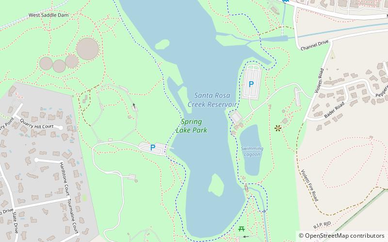 Spring Lake Park location map