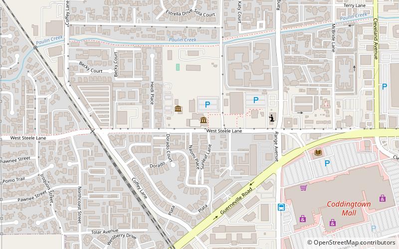 Charles M. Schulz Museum location map