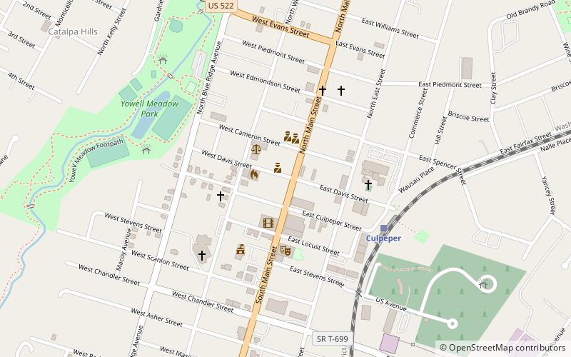 A. P. Hill Boyhood Home location map