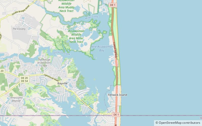 Fenwick Island State Park location map