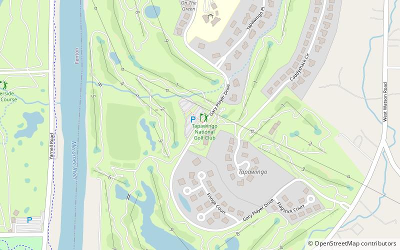 Tapawingo National Golf Club location map