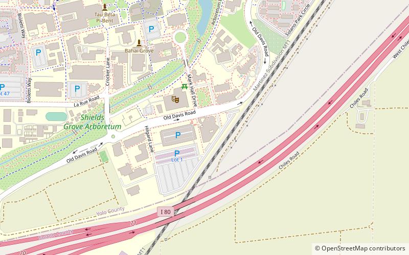 Manetti Shrem Museum of Art location map