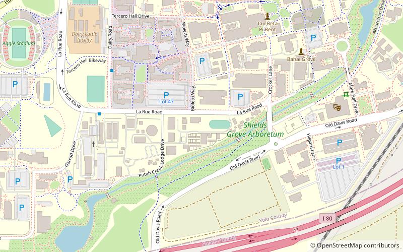 Departamento de Viticultura y Enología de la Universidad de California en Davis location map