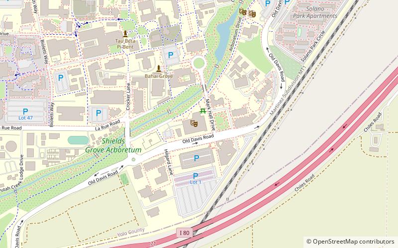 Mondavi Center location map
