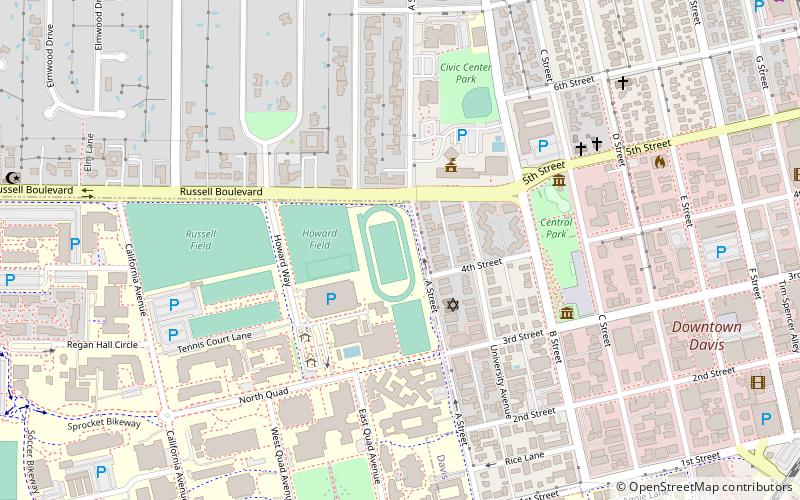 Toomey Field location map