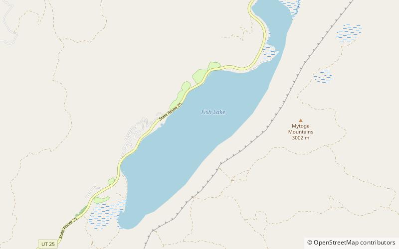 Fish Lake location map