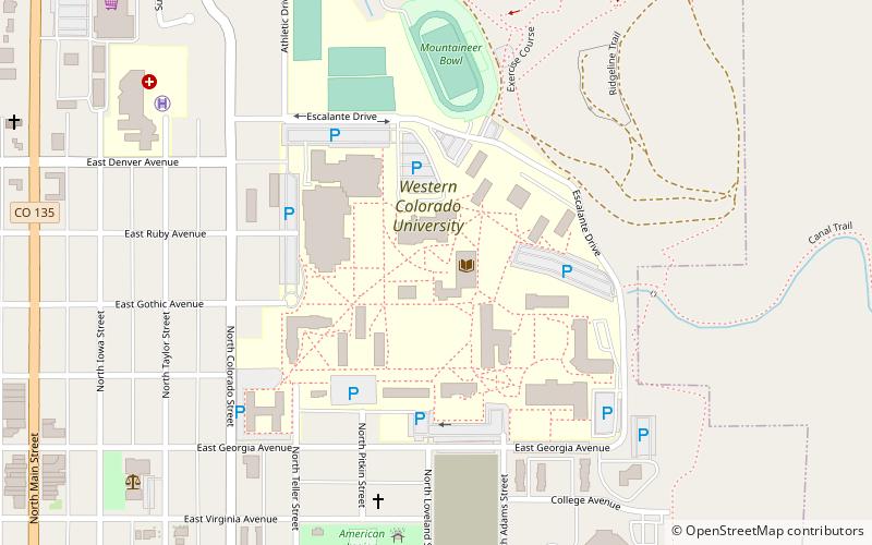 Leslie J. Savage Library - Western State Colorado University location map