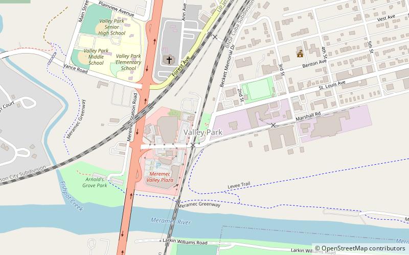 Frisco Train Store location map