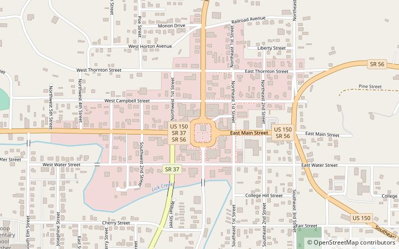 Orange County Courthouse location map