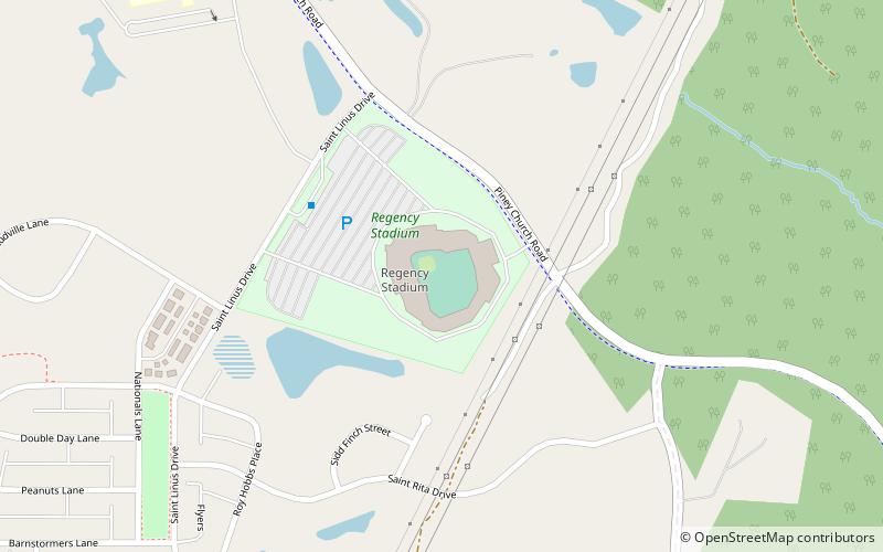 Regency Furniture Stadium location map