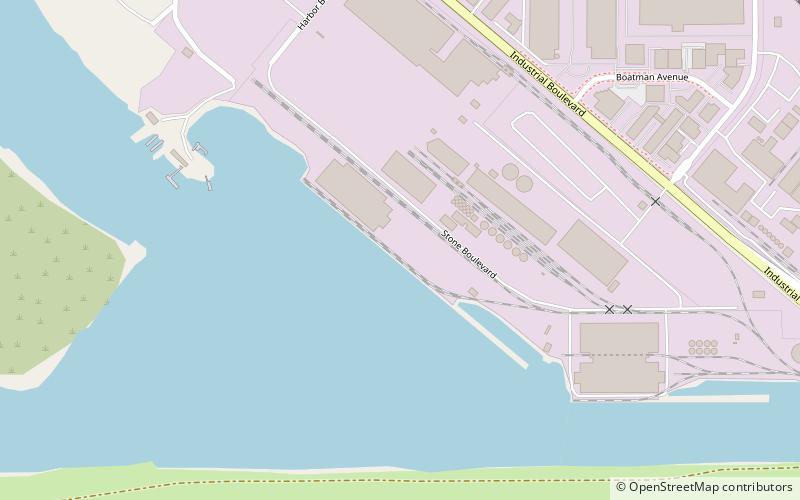 Port of Sacramento location map