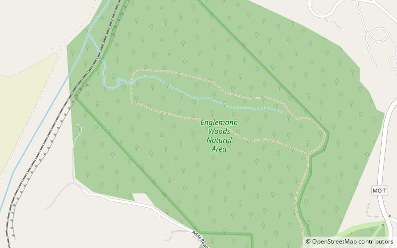 Engelmann Woods Natural Area location map