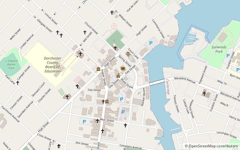 City of Cambridge location map