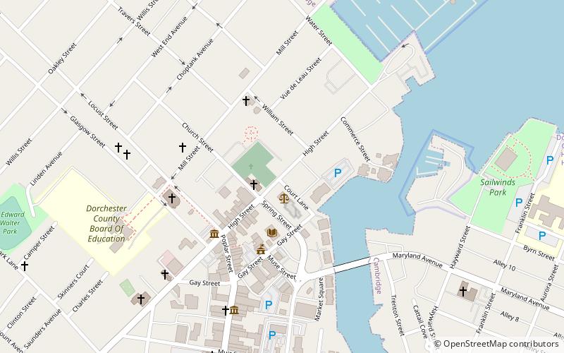 Goldsborough House location map